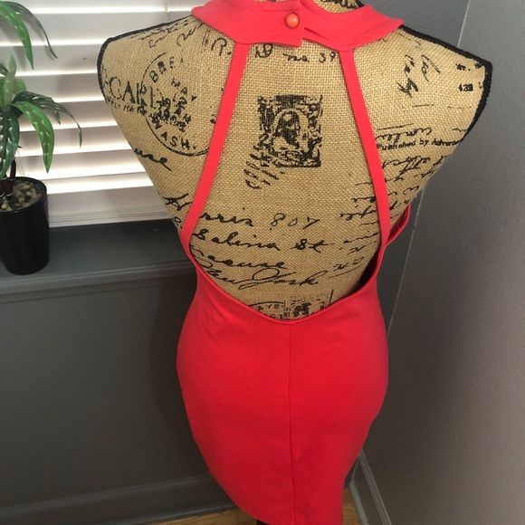 NWT Sophie & Trey Solemio sexy bodycon dress w/mesh detail 💕 - Picture 4 of 7